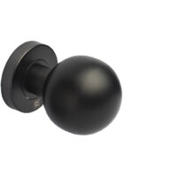 Heracles – Bouton de porte inox brossé 55mm – Résistant à la corrosion – Installation facile – Pour portes intérieures – BINOXBP02N