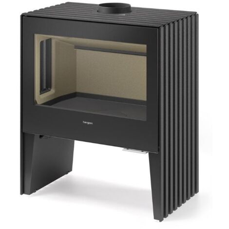 estufa de leña hergom modelo glance l
