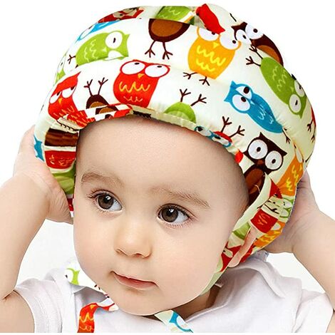 Verstellbarer Schutzhelm Kopfschutz Mütze Kopfschutzmütze Babyhelm für Kinder 