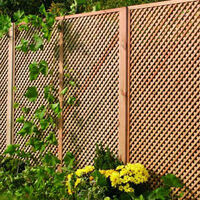 Onlywood Grigliato in Legno maglia stretta PRIVACY 120 X 183 h. cm