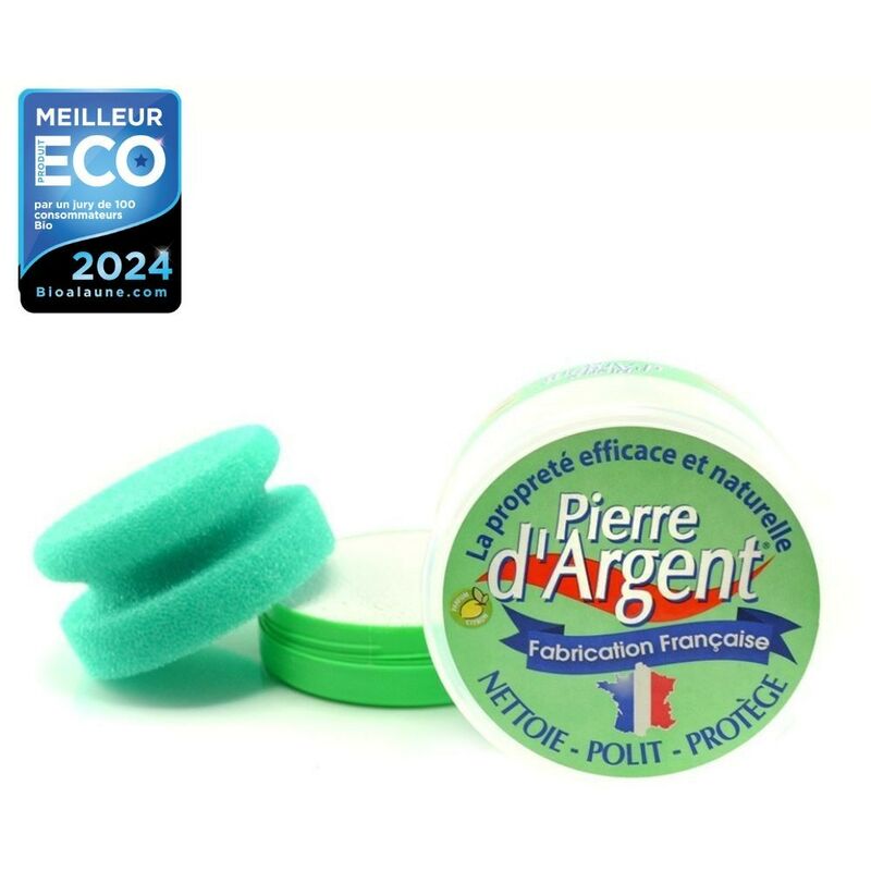 Pierre d'argent au savon d'Alep certifiée Ecodétergent - 300g