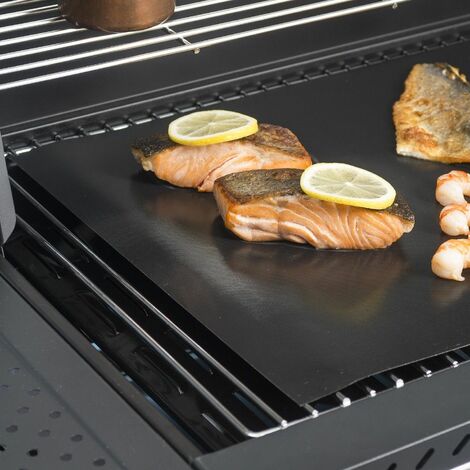 DURANDAL Tapis cuisson barbecue Tapis cuisson pour barbecue et four Tapis  de barbecue pour tous les