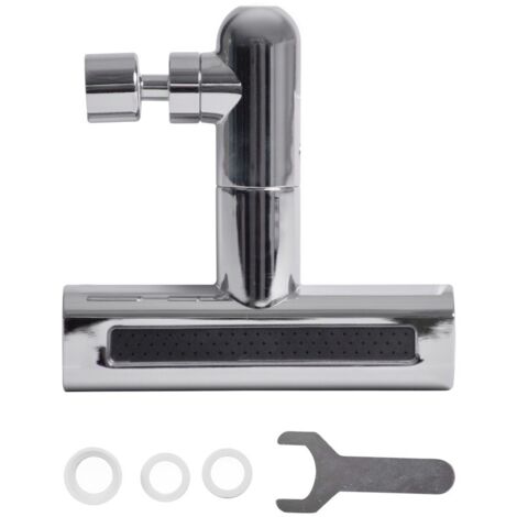 Adaptateur de robinet économie d'eau 4 modes – Jet puissant pour nettoyage – Jet doux pour aliments délicats – Installation facile (1/5)