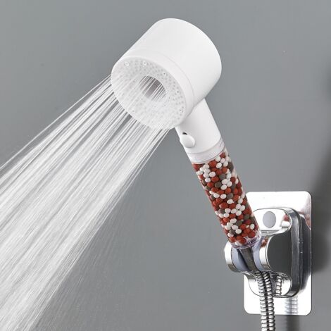 Douchette PURE SHOWER ECO 5 jets - Pommeau de douche design filtration renforcée - Économie d'eau jusqu'à 56% - B.Living