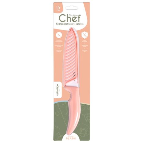 Durandal - Couteaux de cuisine en céramique avec étui, 4 tailles de lames - Découpe, épluche et tranche viandes, légumes, fruits