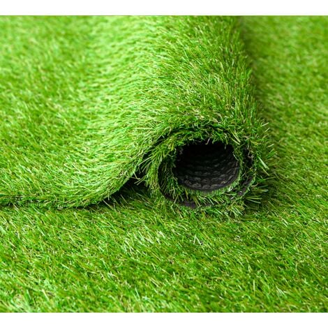 TAPISO Moquette Imitation Gazon Synthétique Natural Garden Vert