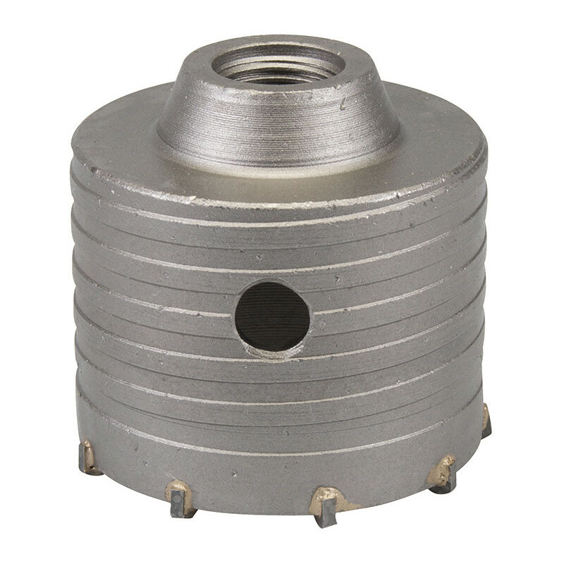 Scie cloche trepan tct de 76 mm tranchants en carbure 1/2 bsp