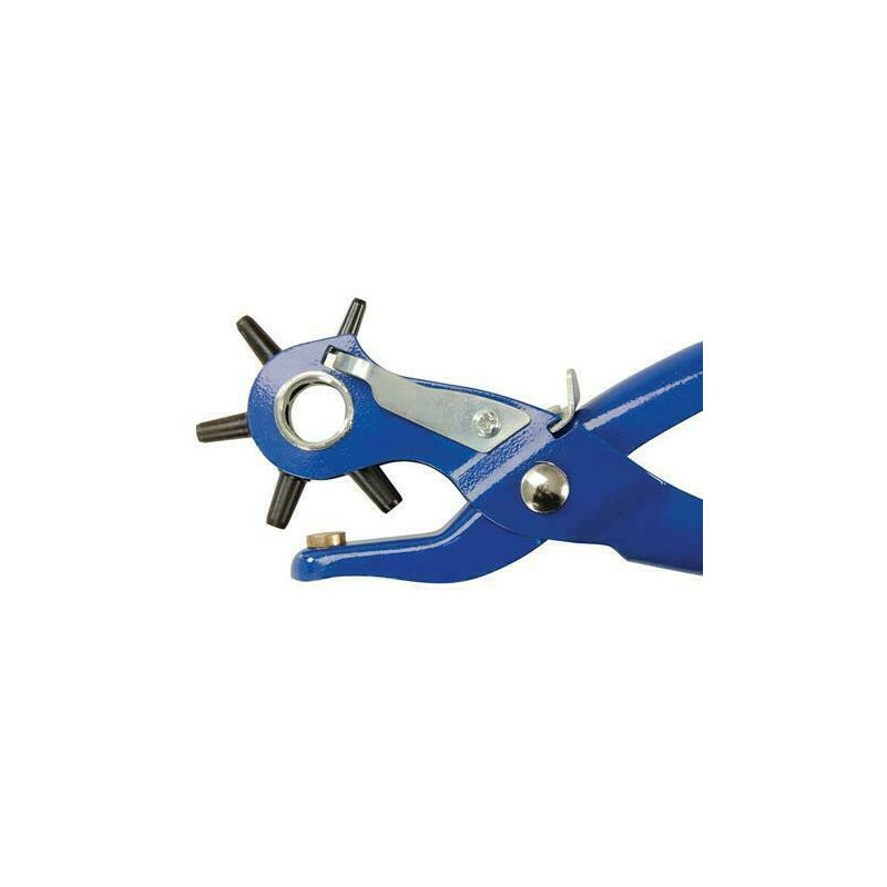 qualité professionnelle perforatrice trous 2 à 4,5 mm papier caoutchouc ceinture en cuir Pince universelle multifonction 