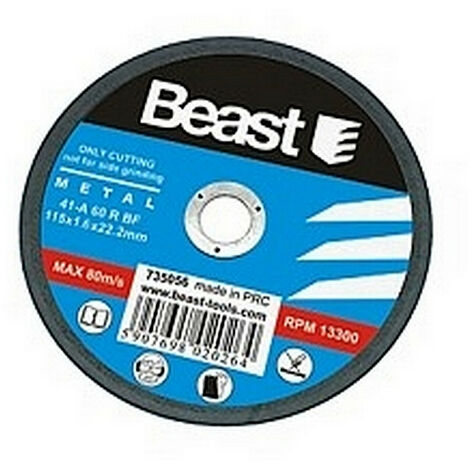 TYROLIT Disques à Tronçonner DxUxH 125x1,2x22,23 Disques à Tronçonner