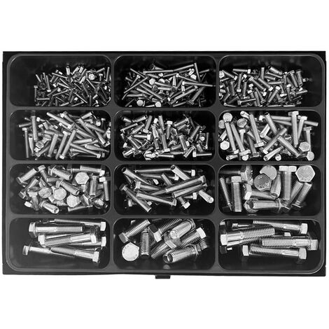 Coffret metallique de 732 boulons - 12 dimensions (1/2)