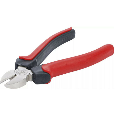 Pince Coupante Diagonale S&R 180 Mm - Coupe-fils Et Câbles En Acier Cr-V - Poignée Bi-composants