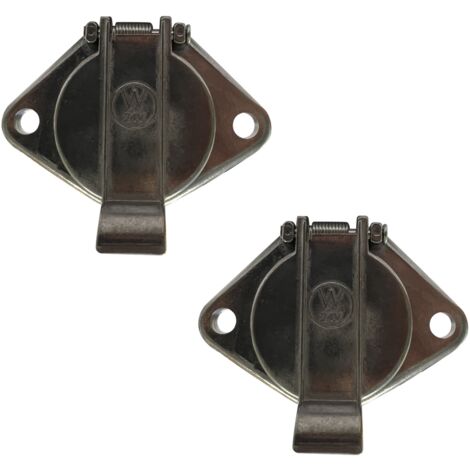 Prise Femelle Hella DIN Universelle 6/12/24V – 16A – Boîtier Plastique PC Robuste – Idéale Pour Véhicules Et Remorques