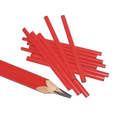 12 crayons de menuisier charpentier
