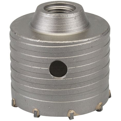 Scie cloche trepan tct de 76 mm tranchants en carbure 1/2 bsp