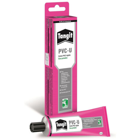 Colle pvc rigide eau potable - 125 g (1/2)