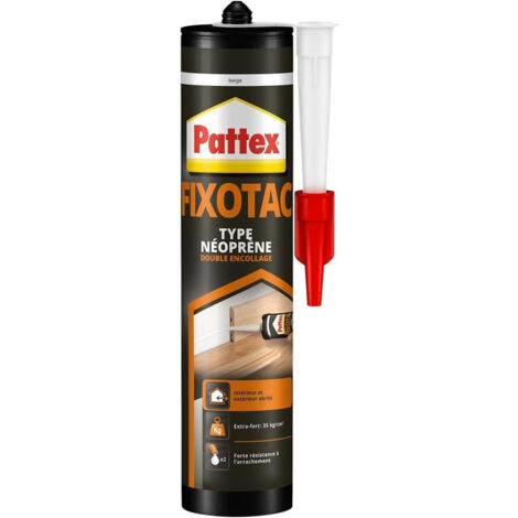 Colle de fixation neoprene gel pattex fixotac - 390 g