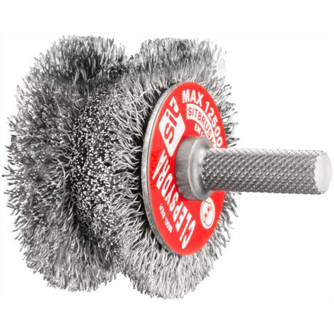 Brosse circulaire en fils d acier (decapage peinture/ rouille) (1/5)