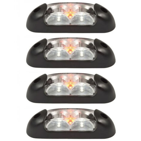 4 feux de gabarit a led tricolore 12/24 volts (1/4)