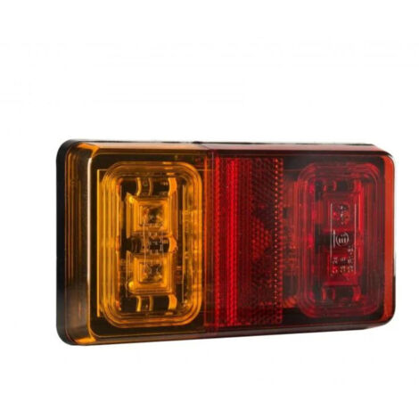 Feu arriere led 12/24 volts - 3 fonctions (1/5)