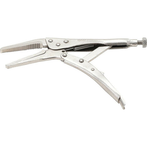 Bgs Technic – Pince étau autobloquante 225 mm – Long bec pour accès étroit – Acier à outils nickelé – Capacité d'ouverture 70 mm (1/2)