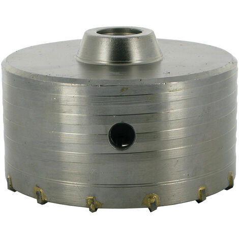 Scie cloche trepan tct de 115 mm tranchants en carbure 1/2 bsp