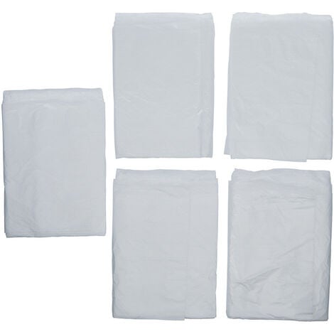 Lot de 100m² films 5 pieces de 20 m2 pour masquage et protection