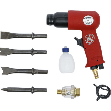 Set De Burins Pour Marteau Pneumatique - 3 Pièces (178mm, 100mm, 80mm) En Acier Chrome-molybdène Pour Tôle, Rivetage