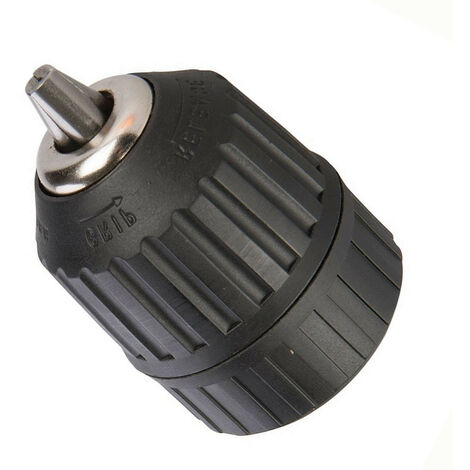 Mandrin de perceuse 10 mm sans cle a serrage manuel filetage 3/8-24 unf (1/2)