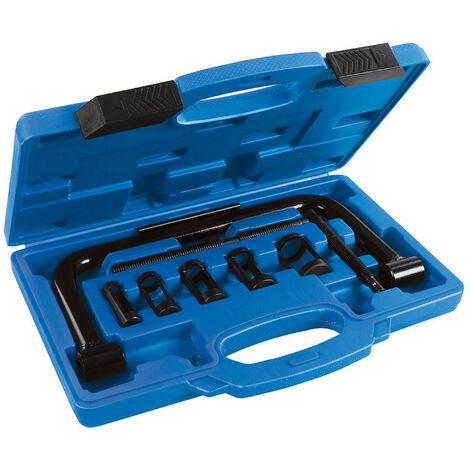 Coffret compresseur de ressort demonte leve soupape universel auto moto (1/4)