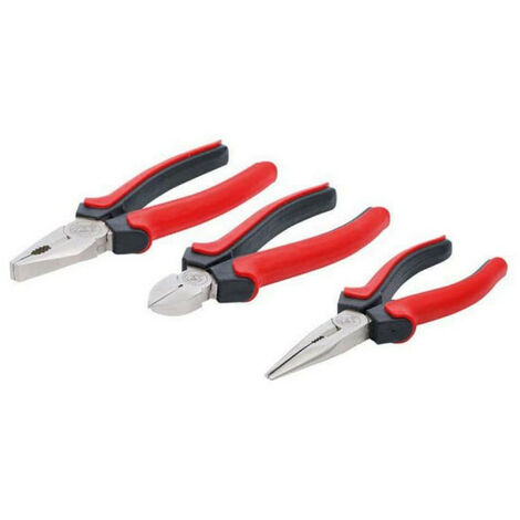 Lot De 3 Pinces Coupantes Pour Métaux Tendres (cuivre, Laiton) - Occasion Fonctionnel