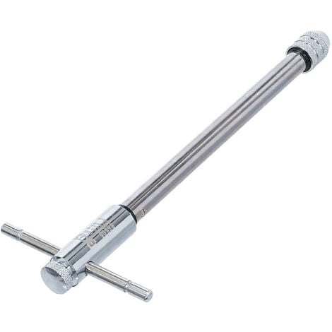 Porte taraud tourne-gauche extra long 255 mm a cliquet de m3 à m 10