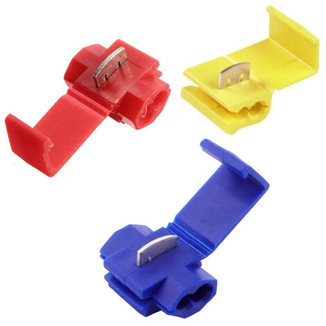55 raccords instantanes electriques connecteurs rapides assortis (1/5)