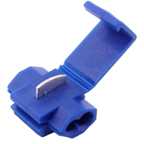 50 raccords instantanes electriques connecteurs rapides bleus (1/2)