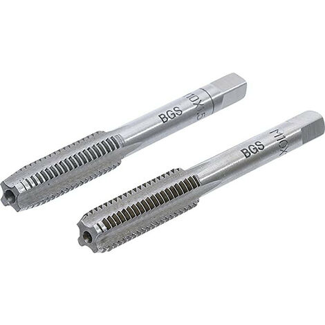 Jeu de 2 tarauds de m10 x 1.5 mm (1/2)