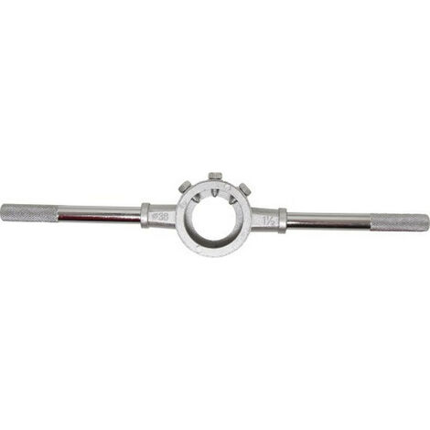 Bgs Technic – Porte-filière n° 5 38 x 13 mm – Cage 38.1 x 13 mm en zinc coulé – Fixation par 3 vis de serrage – Utilisation en plomberie et mécanique