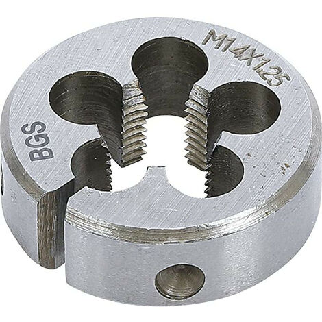Filiere m14 x 1.25 x 38 metrique pas standard de 14 x 125 cage de 38.1 mm