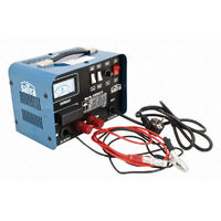 Chargeur automatique 6/12V rapide – Courant de charge 12A – Ampèremètre intégré – Pour batteries 20-150Ah – Classe d'isolation H