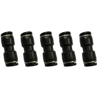 Sachet de 5 raccords automatiques droits 8 mm