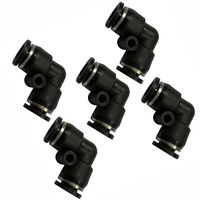 Sachet de 5 raccords automatiques coudes 8 mm