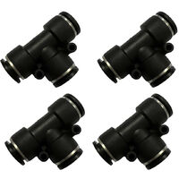 Sachet de 4 raccords automatiques en t 14 mm