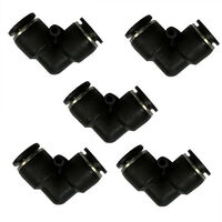 Sachet de 5 raccords automatiques coudes 10 mm