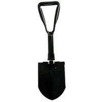 Pelle pliante en acier au carbonne de 58cm avec sac de transport