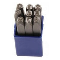 Chiffres a frapper pro 2.5 mm - 9 pcs