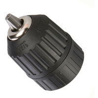 Mandrin de perceuse 10 mm sans cle a serrage manuel filetage 3/8-24 unf