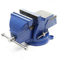 Etau d'atelier 125 mm base tournante heavy duty