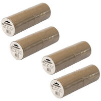 Lot 24 rouleaux ruban adhesif emballage marron 48 mm x 66 mètres polypropylene