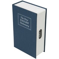 Petit coffre fort tres discret cachette trompe l'oeil format livre