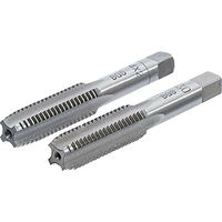 Bgs Technic – Jeu de 2 tarauds M14 x 2.00 mm – Acier à outils GCr15 – Taraud ébaucheur et finisseur pour filetage précis – Usinage professionnel
