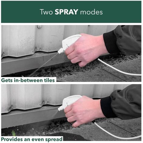 Spear & Jackson Moss Gone Moss killer 5 Litre with Long Hose Trigger, Fast Acting