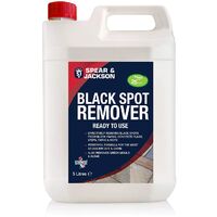 Spear and Jackson 5L Black Spot Remover - 5L Garden Pressure Sprayer - Path Cleaner Ready To Use - Mould Remover, Algae Remover